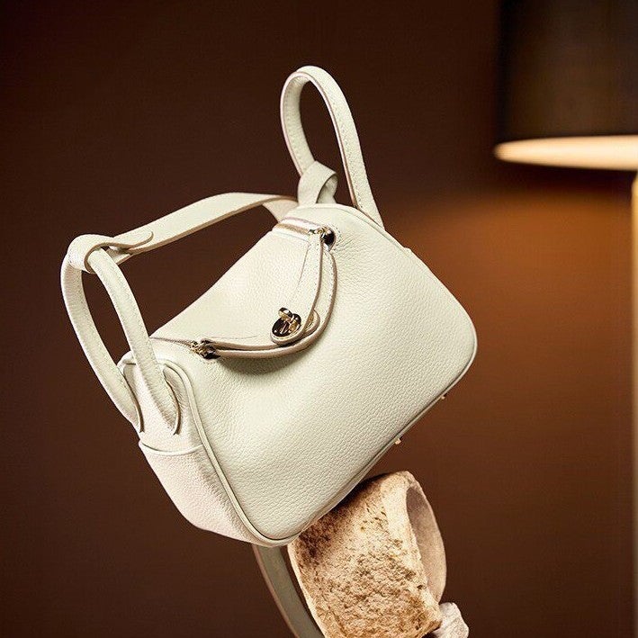 Women's Mini Lindy Genuine Leather Crossbody Bag - Image 3
