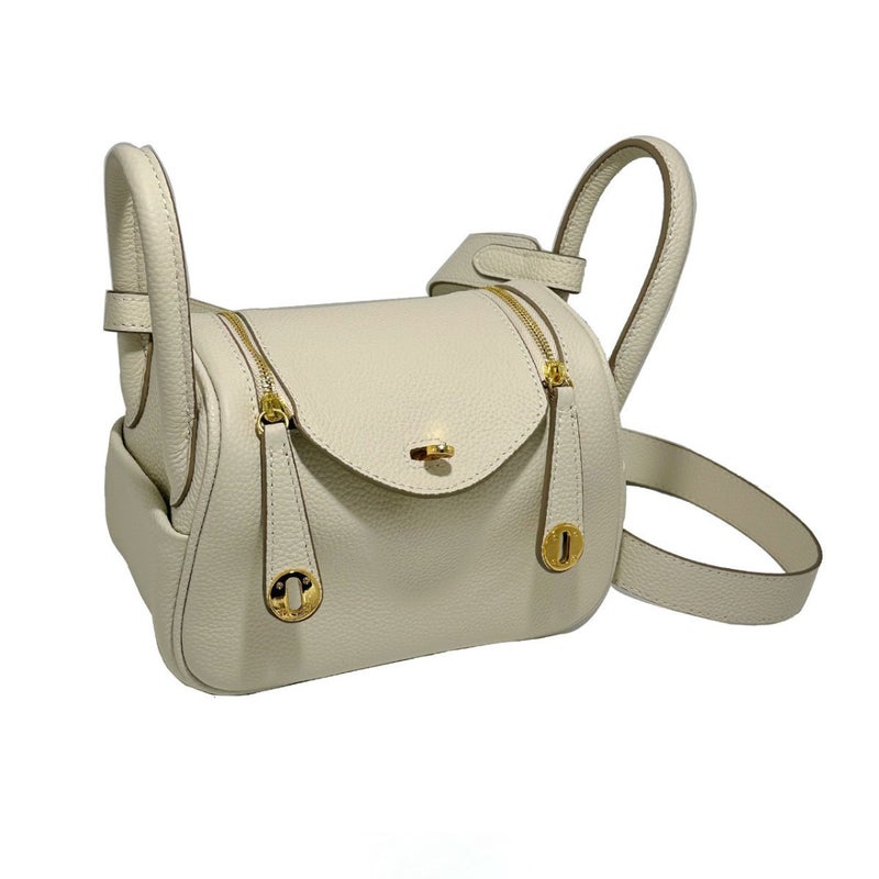Women's Mini Lindy Genuine Leather Crossbody Bag - Image 4