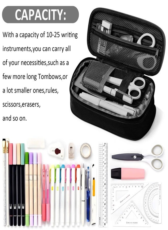 ZHIMEBYE Gamer Pencil Case for Boys - Large Boys Pencil Pouch for School Supplies, Portable Video Game Pen Bag with Zipper, Big Capacity Pen Box, Compartments Stationary Organizer for Kids Teens Adults - Image 5