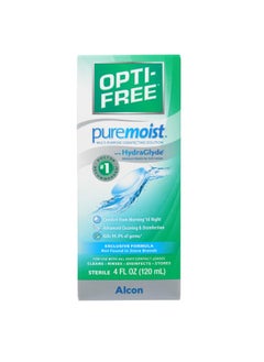Opti-Free Opti-free Puremoist Multi-Purpose Contact Lens Cleaning and Disinfecting Solution, 4 Fl Oz  - Image 2