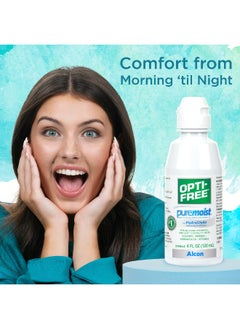 Opti-Free Opti-free Puremoist Multi-Purpose Contact Lens Cleaning and Disinfecting Solution, 4 Fl Oz  - Image 4