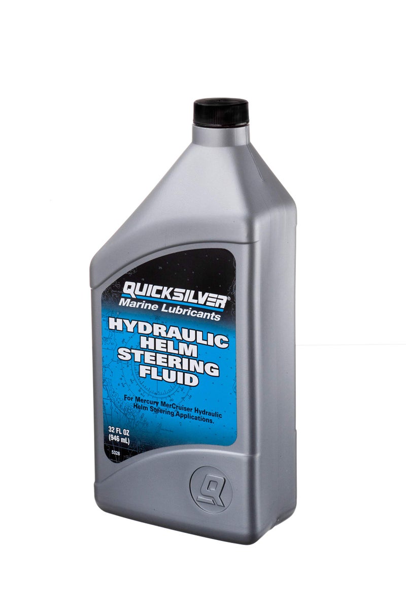 Quicksilver 858078Q01 Hydraulic Helm Steering Fluid 32 Oz Bottle