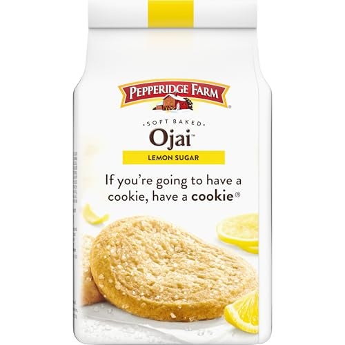 Pepperidge Farm Soft Baked Ojai Lemon Sugar Cookies, 8.6 Oz Bag (8 Cookies) - Image 5