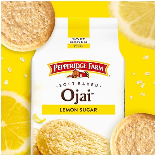Pepperidge Farm Soft Baked Ojai Lemon Sugar Cookies, 8.6 Oz Bag (8 Cookies) - Image 2