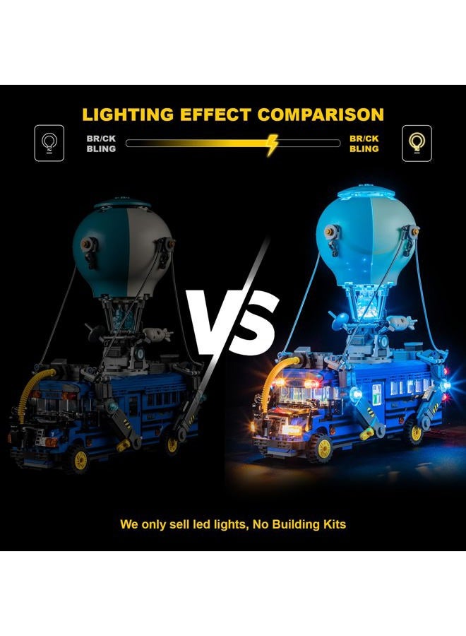 Vaodest LED Light for Lego Battle Bus 77073 Set,Design and Configuration Compatible with Model 77073(LED Light Only, Not Building Block Kit) - Image 4