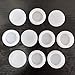 LinaLife 10Piece White Money Saving Box Set Rubber Piggy Bank Plugs Covers - Image 2