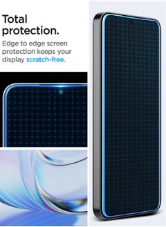 Spigen GLAStR EZ Fit PRIVACY for Samsung Galaxy S24 Privacy Screen Protector [2 PACK] Tempered Glass with Easy Install Tray  - Image 5