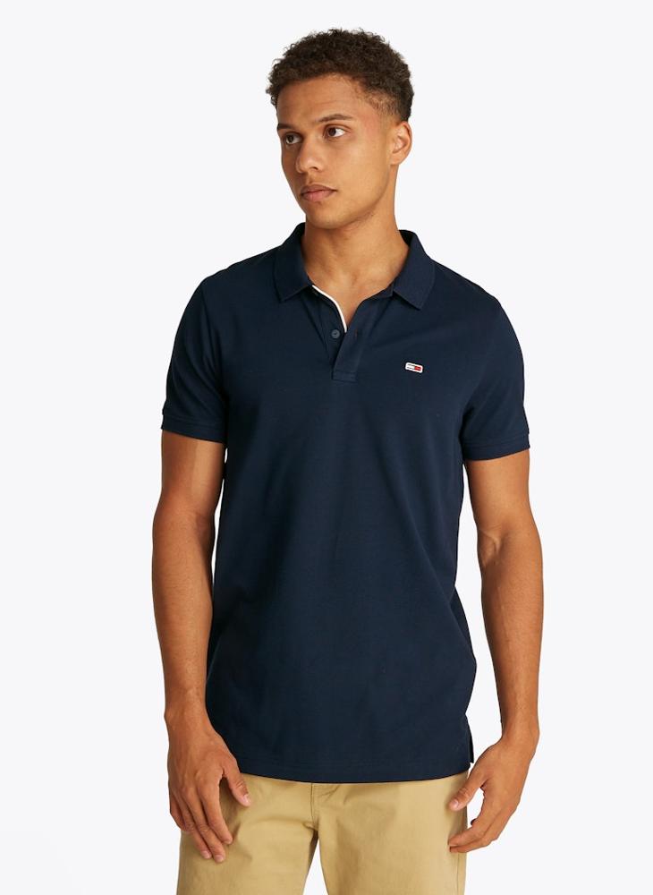 TOMMY JEANS Placket Polo - Image 1