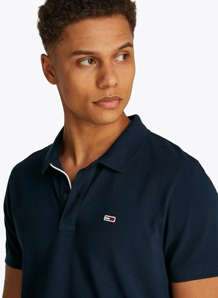 TOMMY JEANS Placket Polo
