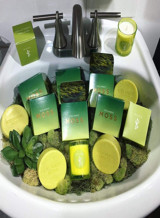 كالاستايل شمعة Kalastyle Halló Kerti Moss - 100% صويا نقية (3 أونصة | وقت احتراق لمدة 20 ساعة) - Image 3