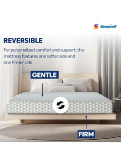 Sleepwell Sleepwell Dual Pro Profiled Foam | 10 Night Trial | Reversible | Gentle And Firm Triple Layered Anti Sag Foam Mattress | King Bed Size (200L x 190W x 15H cm)  - Image 2
