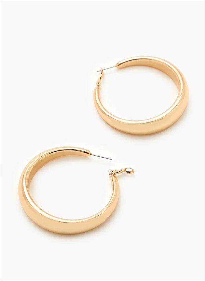 Smooth Omega Hoop Earrings - pzsku/Z3B5795057DBF332AF7E8Z/45/_/1733258942/5c36cf7e-4d98-4ea2-9fda-9cb8d7633497