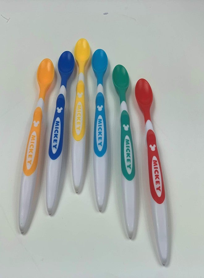 Cudlie Disney Baby Boy Mickey Mouse 6Piece Spoon Set - Image 1