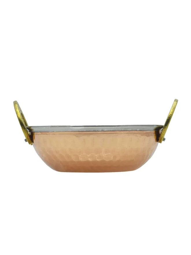 RAJ Copper Kadai No.2