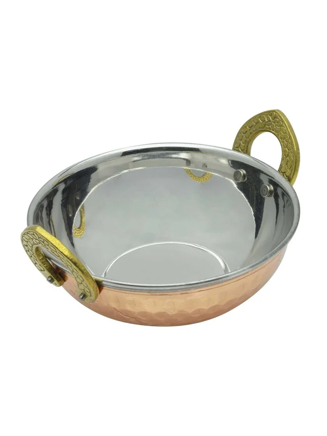 RAJ Copper Kadai No.2