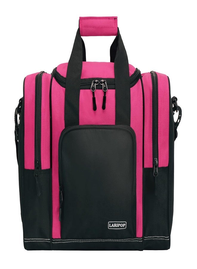 LARIPOP Bowling Ball Bag - Single Ball Tote with Padded Holder - Fits Shoes up to Mens Size 14 and Accessories - Image 1