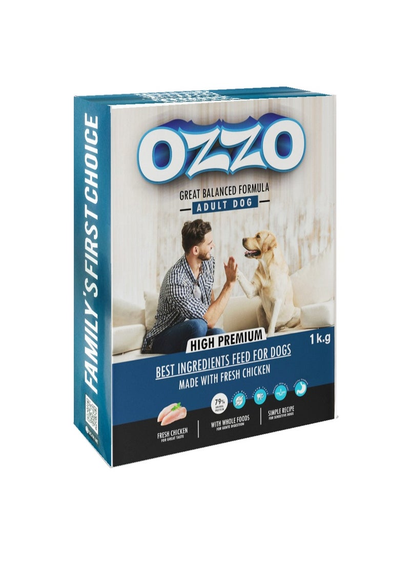 OZZO OZZO High Premium Adult Dog 1kg 