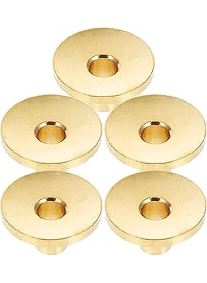 Copper Backflow Incense Cone Holder Stand Set Of 5 For Home Fragrance And Meditation - Image 1