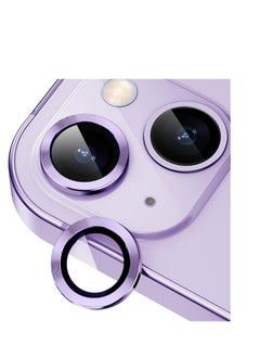 Generic Camera Lens Protector for iPhone 15 Pro Max/15 Pro/14 Pro Max/14 Pro, Ultra-tough HD Individual Lens Protectors, Scratch Resistant, Ultra-thin Tempered Glass, Armorite Series, 1 Pack (pruple-Diamond)  - Image 1