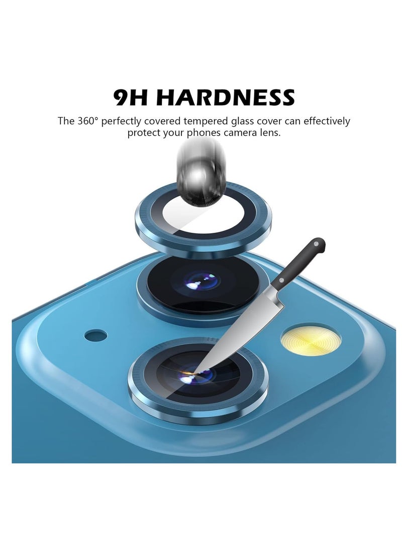 Generic Camera Lens Protector for iPhone 15 Pro Max/15 Pro/14 Pro Max/14 Pro, Ultra-tough HD Individual Lens Protectors, Scratch Resistant, Ultra-thin Tempered Glass, Armorite Series, 1 Pack (pruple-Diamond)  - Image 2