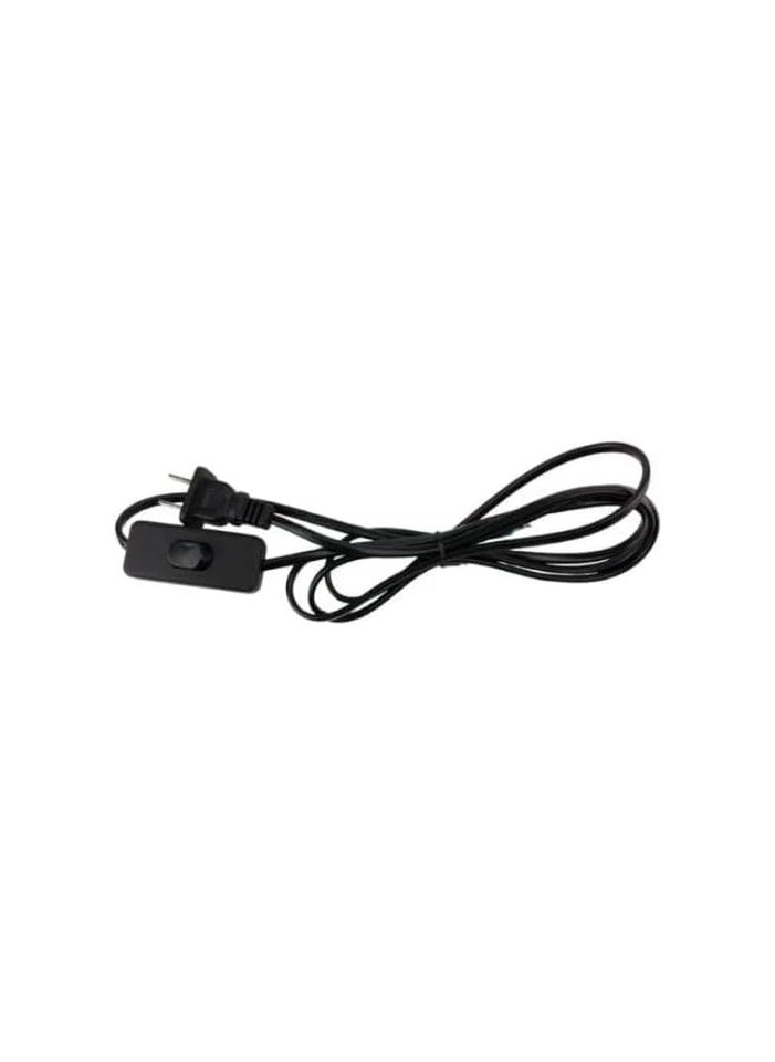 Generic Lampshade lamp connector with black buttons, 1.5 meters long 
