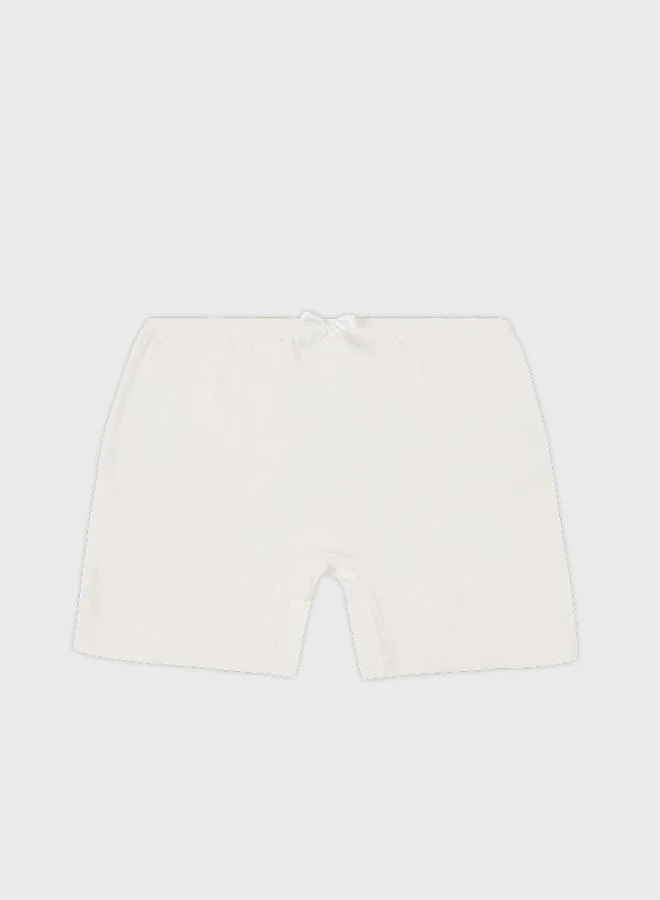 ليلا ليلا بوكسر قطن مطاطي بنقوش  قطع للبنات