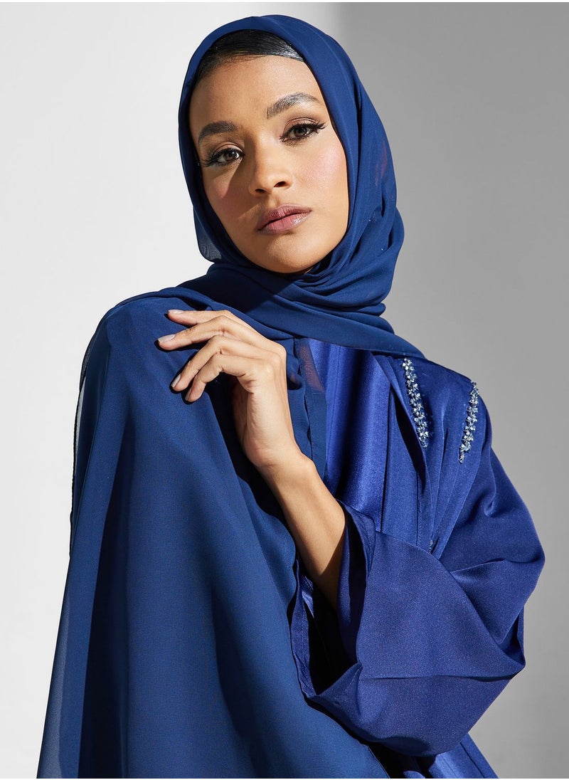 Khizana - Embellished Detail Abaya - Image 1