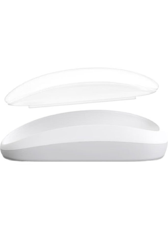 Mryc Apple Magic Mouse Wireless Charging Pad, Ergonomic Design, Optimized For Comfort, Palm Rest, Wrist Support, Magnetic Base, For Macbook, White - Image 2