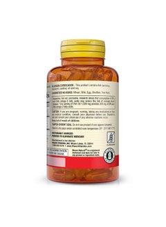 Mason Natural No Burp Fish Oil 1000 Mg Omega 3 300 Mg Healthy Heart Supports Circulatory Function Improved Cardiovascular Health 100 Softgels (Pack Of 3)  - Image 4