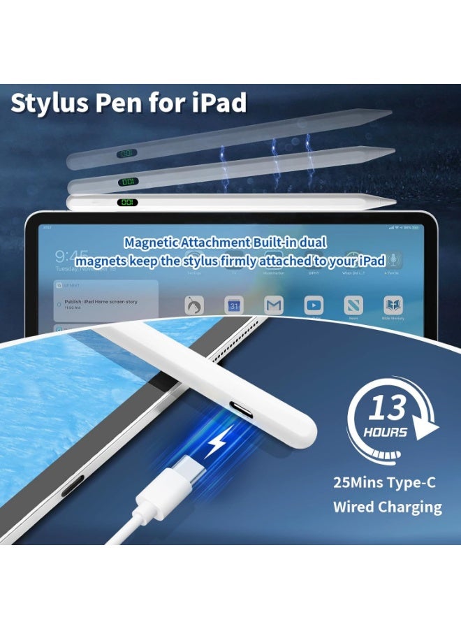 قلم ستايلس عالمي لأجهزة Apple و Android، متوافق مع أجهزة iPhone و iPad و Samsung و Huawei و Xiaomi وغيرها - Image 4