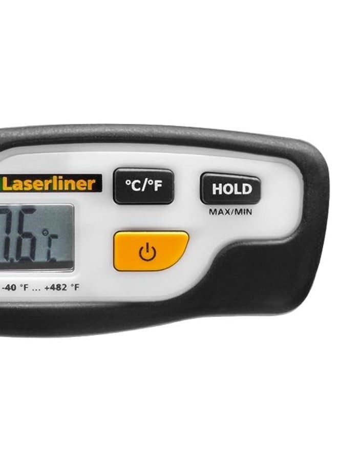 Laserliner مقياس الحرارة، أسود وأبيض 082.030a - Image 4
