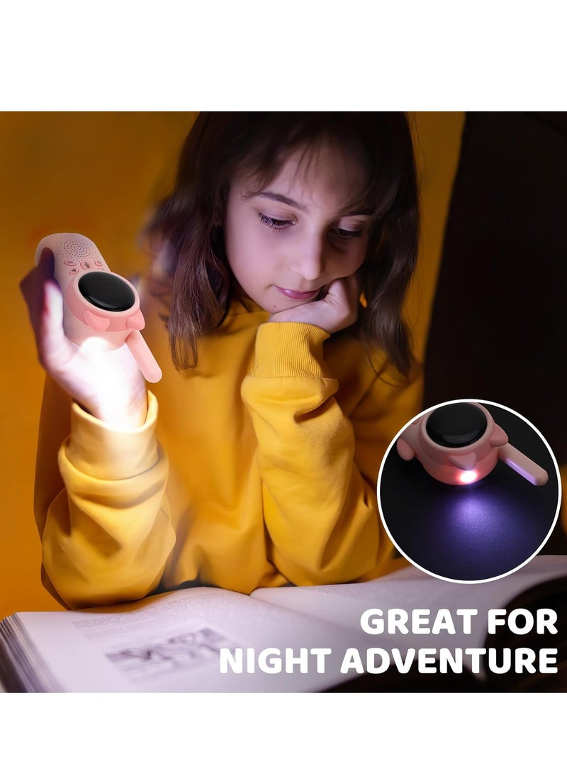 بلو فاير أجهزة اتصال لاسلكية للأطفال قابلة لإعادة الشحن (حزمة من 2) - بشاشة LCD ومصباح LED، هدية مثالية للأولاد والبنات من عمر 3-12 سنة - مثالية للتخييم والرحلات والمغامرات الخارجية (قابلة للشحن عبر USB، خفيفة الوزن، صوت واضح - Image 4