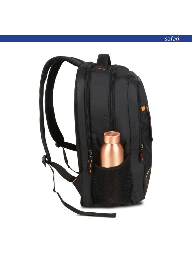سفاري Safari Swagpack 35 Ltrs Large Laptop Backpack With 3 Compartments and Raincover - Black (SWAGPACK19CBBLK) - Image 2