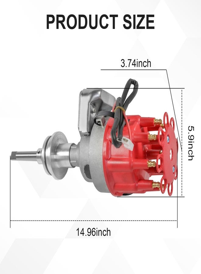 موزع إشعال إلكتروني جديد من JDMSPEED، بديل كامل لمحركات دودج وكرايسلر الصغيرة 318 و340 و360 - Image 4