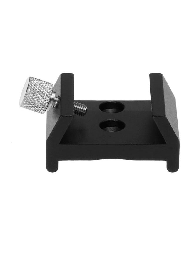 NIBEMINENT - 3-Piece Finder Scope Dovetail Mount Set Black/Silver - Image 1