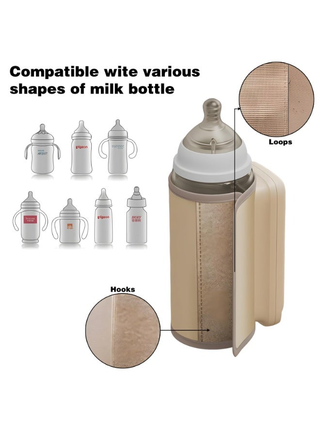 Chabeia Portable Bottle Warmer,Portable Bottle Warmer for Travel,Fast Baby Milk Warmer, Capacity of 6000 MAh, Fits All Bottle Shapes (1 PCS) - Image 5