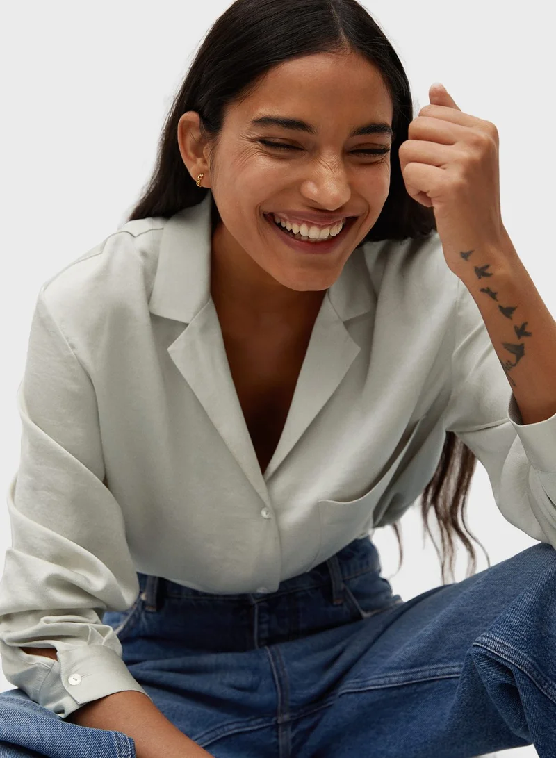 MANGO Tailored Shirt