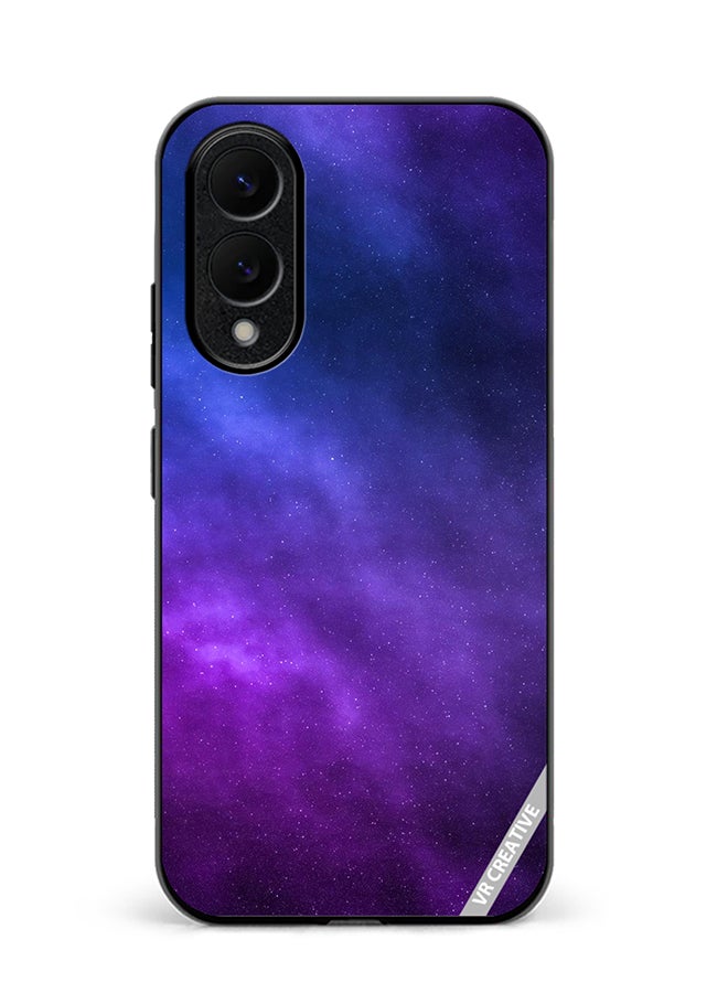 Protective Case Cover For Samsung Galaxy S25 Edge Night Sky Stars Design Multicolour