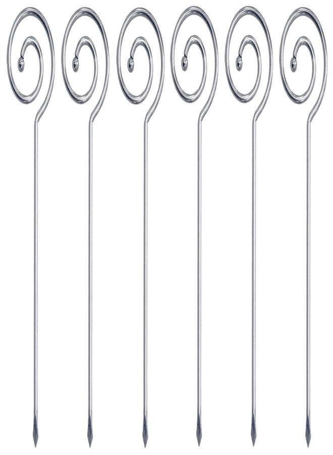 Prodyne Stainless Steel Martini Picks, Silver Set of 6 - Image 1