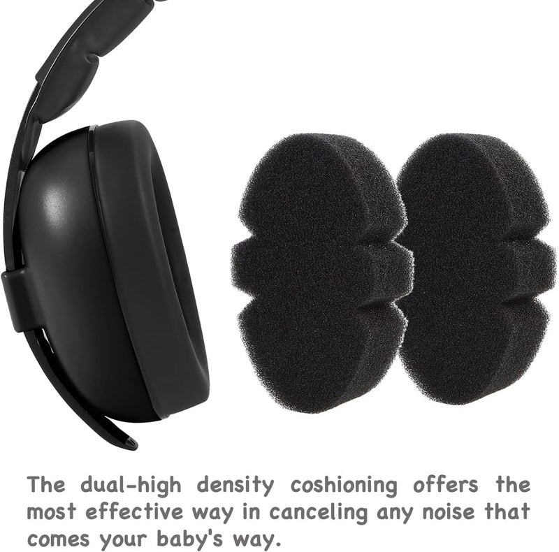PandaEar Infant Baby Noise Cancelling Headphones - Noise Protection, 0-24+ Months, Comfortable Ear Protection, Ideal for Travel Airplane - Image 4