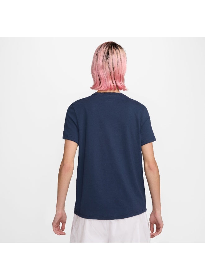 Nike Women’s Nike Sportswear Club Icon Futura Short-Sleeve T-Shirt - Image 3