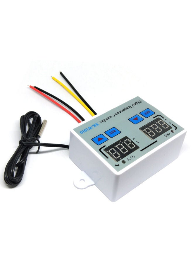 نيبمينينت منظم حرارة رقمي للتحكم في درجة الحرارة C/F للحاضنة أبيض - Image 3