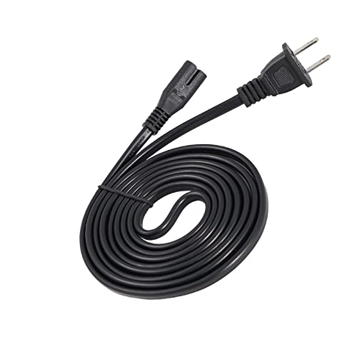 TONIWA 6 ft 2 Prong Power Cord Compatible with TCL Roku Smart LED LCD HD TV Universal AC Power Cable Replacement [UL Listed] - Image 5