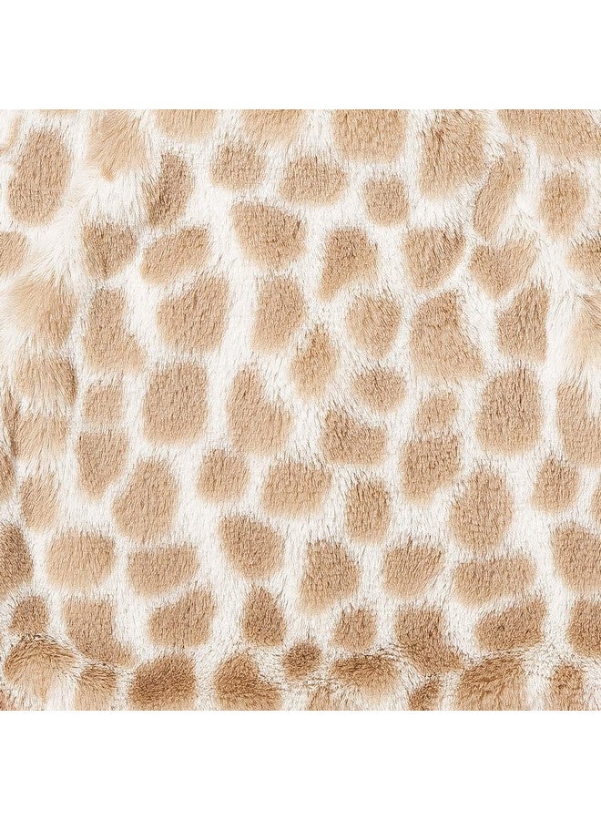 ديمداكو بطانية خشخشة من القطيفة للأطفال من Colby Giraffe Sky Blue - Image 5