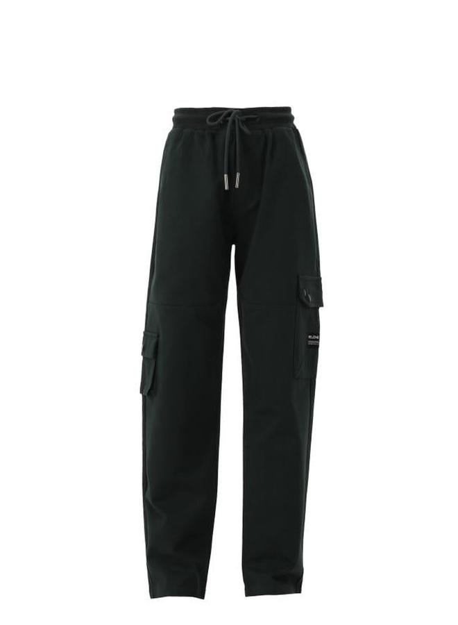 Selene Men Solid Cotton Cargo Pants - Image 1