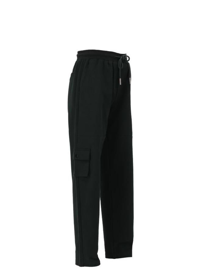 Selene Men Solid Cotton Cargo Pants - Image 2