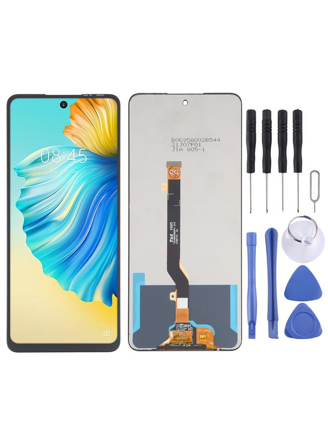 erorex Replacement TFT LCD Screen For Tecno Pova 3 LF7n with Digitizer Full Assembly