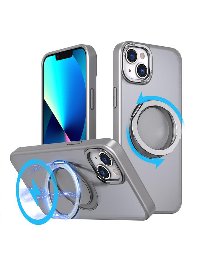 Zaboon Case For iPhone 13 360-degree Rotating MagSafe Magnetic Holder Phone Case - Image 1