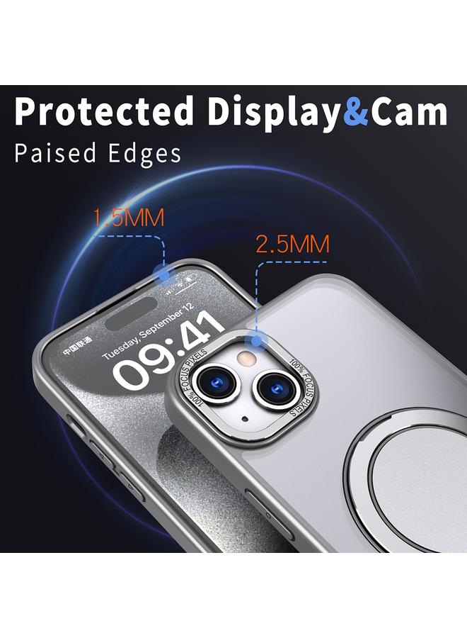 Zaboon Case For iPhone 13 360-degree Rotating MagSafe Magnetic Holder Phone Case - Image 5