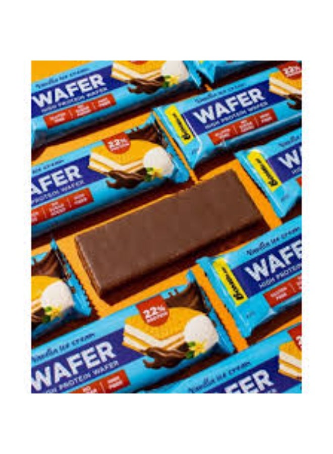 بومبار ويفر عالي البروتين بنكهة آيس كريم الفانيليا 45 جم عبوة من 12 قطعة - Image 5